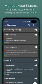 MacroDroid – Device Automation Android App Interface