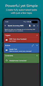 MacroDroid – Device Automation Android App Interface