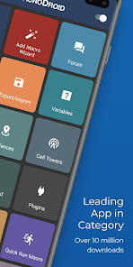 MacroDroid – Device Automation Android App Interface